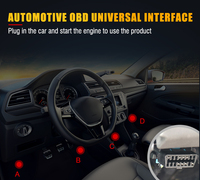 Escáner de Diagnóstico de Automóviles Inteligente V302 en Oferta, Lector de Códigos Profesional, Máquina de Diagnóstico OBD2 con Pantalla LCD de 12 V, Garantía de 12 Meses