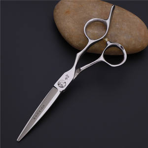 Ciseaux à effiler en acier inoxydable 440C de 6 pouces Suzhou pour coiffeur, ciseaux plats avec logo personnalisé - Product Image 2