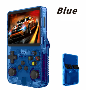 <span class=keywords><strong>Console</strong></span> de jeu vidéo portable rétro P R36S, système Linux, écran IPS de 3,5 pouces, lecteur vidéo de poche portable R35s Pro, 128 Go de jeux - Product Image 3
