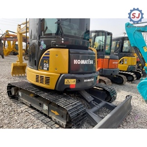 Miniexcavadora Komatsu PC55MR 5.5t Usada Original en Venta - Original, Pocas Horas de Uso, Bajo Costo de Mantenimiento y en Oferta - Product Image 4