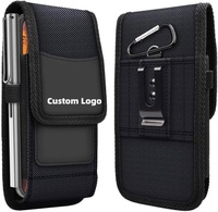 Dompet Ponsel Vertikal Universal dengan Klip Sabuk, Tempat Kartu, Tas Pinggang, Tas Ponsel untuk Samsung S26 Ultra A56