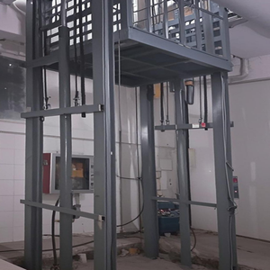 Ücretsiz özel ucuz küçük duvara monte endüstriyel ev garaj depo çalışma elektrikli kargo yük asansörü asansör uzaktan kumanda - Product Image 4