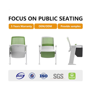 كرسي مسرح فردي حديث للمنزل أو الفندق، قابل للطي والتحريك، أثاث قاعة المحاضرات، كراسي سينما قماشية - Product Image 2