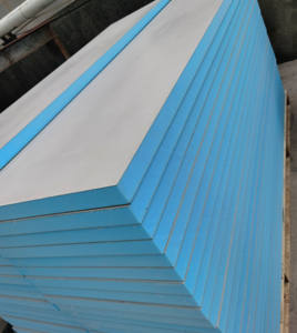 Panneaux de construction rapide en <span class=keywords><strong>polystyrène</strong></span> <span class=keywords><strong>extrudé</strong></span> XPS, <span class=keywords><strong>panneau</strong></span> <span class=keywords><strong>isolant</strong></span> en mousse avec revêtement en ciment et en fibre de verre - Product Image 1