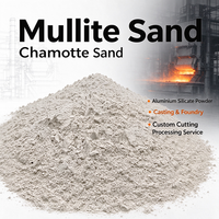Sable de mullite, poudre de silicate d'aluminium, sable de chamotte pour la fonderie et la fonderie-metallurgie avec service de découpe sur mesure