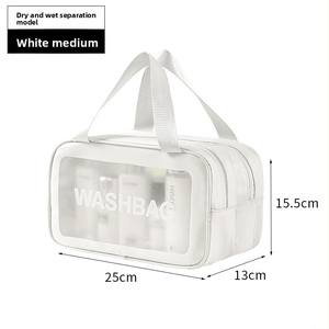 Reise-Kultur beutel-PVC Water proof Swimmer Cosmetic Organizer mit Nass-Trocken-Trennung - Product Image 6