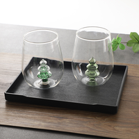 Tasse à café en sable mouvant hautement esthétique, personnalisable, en verre borosilicate de haute qualité, vaisselle artisanale de style américain, adiabatique