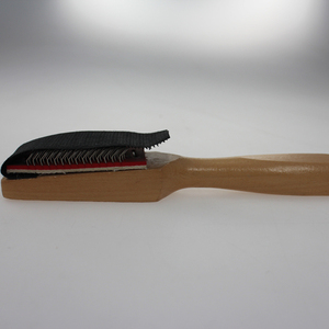Chaussures de danse Salsa Tango à semelle en <span class=keywords><strong>daim</strong></span>, <span class=keywords><strong>brosse</strong></span> en bois à fil - Product Image 2