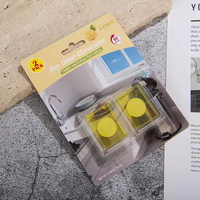 Désodorisant Solide Personnalisé 3,5g Parfum Citron Baies pour Poubelle – Éliminateur d'Odeurs pour Déchets Solides et Conteneurs à Déchets