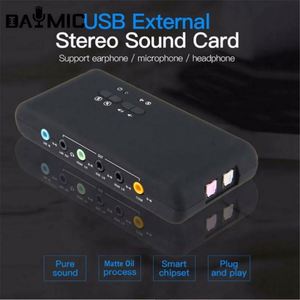 Interface Audio USB 2.0 Professionnelle 7.1 pour Studio d'Enregistrement, Carte Son 8 Canaux, Vente en Gros Usine - Product Image 3