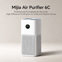 Purificateur d'air Mijia 6C en gros, CADR particules 603, Formaldéhyde 381, 68 m², contrôle par application, silencieux 30 dB, pour maison et chambre