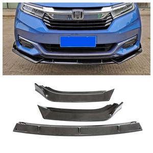 Welta Nouveau Kit Carrosserie Diffuseur 3 Pièces ABS pour Pare-chocs Avant, Fixation Bolt-On, Noir, pour 2017-2021 - Product Image 1