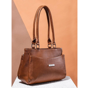 Bolso de Moda de Alta Gama para Mujer, Hecho a Mano con Cuero 100% Genuino, con Estructura de Base Resistente y Estilo Moderno - Product Image 3