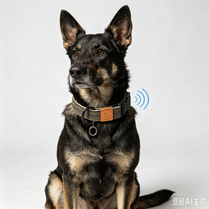 Collier tissé réglable pour animaux de compagnie avec puce NFC, boucle de collier, sangle de cou pour chiens de petite, moyenne et grande taille - Product Image 6