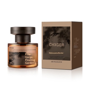 Diffuseur d'arômes pour voiture Songshan Realm, modèle taille standard 2026, parfum floral de gardénia décoratif en bois, liquide haut de gamme longue durée - Product Image 1