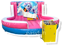 Machine d'équitation à la main d'œuvre humaine professionnelle et stable Unicore avec structure de verrouillage à vis complète, certifiée CE FCC, pour la location