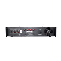 PA-5150USB Penguat Daya Profesional untuk Tata Suara Umum 100V 150Watt Radio FM 220V Amplifier Mini Desktop untuk Rumah