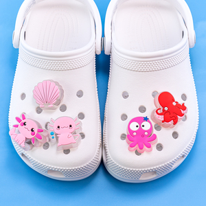 PVC Cute Style Custom Logo pink LED <strong>Shoe</strong> Charms Kawaii Rabbit Bling <strong>Shoe</strong> Decoration Shinny Designer Charm <strong>Shoe</strong> <strong>Accessories</strong> - Product Image 4