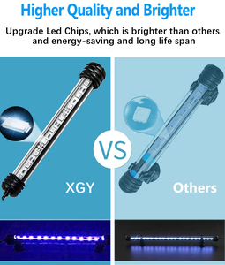 SMD 5050 RGB télécommande <span class=keywords><strong>LED</strong></span> lumière d'<span class=keywords><strong>aquarium</strong></span> 110v 220v IP68 étanche <span class=keywords><strong>Tube</strong></span> en verre sous-marin 2W 5W 9W 15W - Product Image 4
