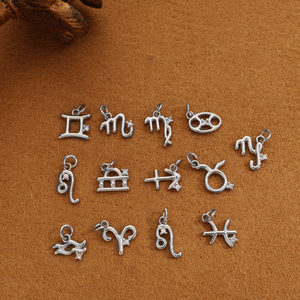 Ciondolo <span class=keywords><strong>Zodiacale</strong></span> in Acciaio Inox Olivia, 12 Segni, Placcato Oro 18K, <span class=keywords><strong>Ariete</strong></span> Cancro Leone, Zircone alla Moda per Creazione di Gioielli - Product Image 5