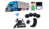 Sistema de monitoreo de presión de neumáticos de camiones de seguimiento GPS en tiempo real con probador de batería de 5V Garantía de 1 año