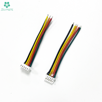 Adaptor konektor kawat tertempel UV kustom TE Molex JST 1.0 1.2 1.25 1.5 2.0 2.54 3.96mm Pitch 2 3 4 5 6 7 8 9 10 Kabel Kawat Pin