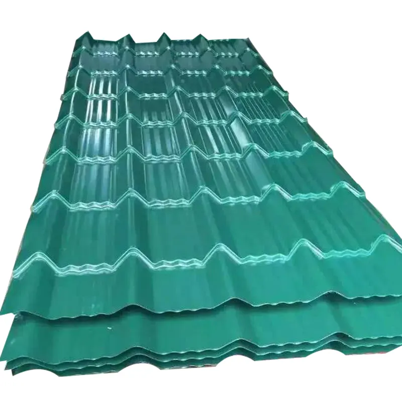 뜨거운 판매 방수 플라스틱 PVC 루핑 시트 골판지 아사 합성 수지 지붕 타일 지붕 대상 포진