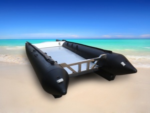 Goethe Thuyền 380Cm Goboat GTG380 Phong Cách Mới Tốc Độ Cao Catamaran Với Sàn Nhôm Thép Không Gỉ Transom - Product Image 2