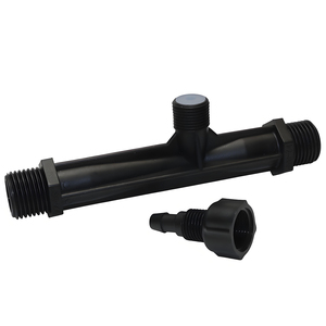 Dispositivo Injetor de Fertilizante Venturi com Conector Roscado 1/2" 3/4" 1" para Irrigação por Gotejamento, Flores, Jardim e Tubos de Água - Product Image 2