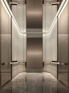 Ascenseur supérieur panoramique résidentiel de décoration de luxe de haute qualité - Product Image 5