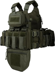 完全保護戦術ベスト屋外トレーニング用挿入プレート安全製品セキュリティ用 - Product Image 6