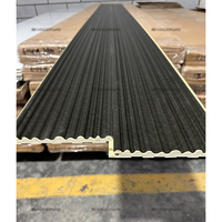 Panneaux muraux en bois-plastique WPC de haute qualité, à motif ondulé 3D, pour la décoration, planches de qualité supérieure en architecture et design
