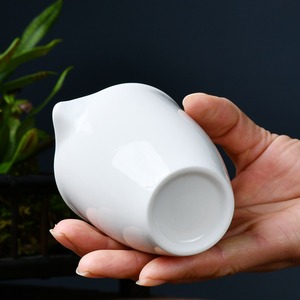 200ML Céramique Blanche Fair Mug Chinois <span class=keywords><strong>Gong</strong></span> <span class=keywords><strong>Fu</strong></span> Distributeur de Thé Porcelaine Blanche Gongfu Tea Fair Cup Chine Pichet à Thé Chaud - Product Image 4