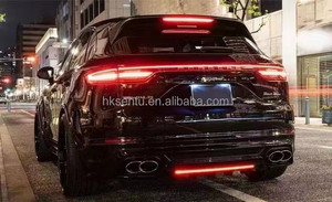 ชุดแต่งคาร์บอนไฟเบอร์สำหรับ Porsche Cayenne 9Y0 รุ่น Cayenne WD-style ชุดแต่งสปอยเลอร์ดิฟฟิวเซอร์หน้าแบบ Wide Body - Product Image 3