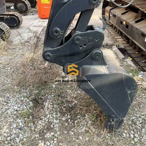 Excavatrice sur pneus d'occasion Hyundai R60W de haute qualité, 6 tonnes, moteur Cummins, modèle 2022, godet de 0,21 m, puissance de 42,5 kW, pour l'agriculture - Product Image 2