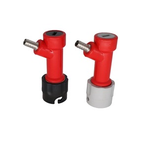 1/4\" Plastic Keg Disconnect with Barbed Liquid Lock Pin Homebrewing Gas Disconnect for Brewery Barrel <strong>Drinkware</strong> <strong>Accessory</strong> - Product Image 2