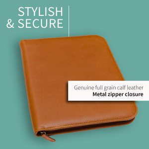 Bán Buôn Da Cá Nhân Hoá Executive <span class=keywords><strong>Padfolio</strong></span> Với Logo Tùy Chỉnh - Product Image 5