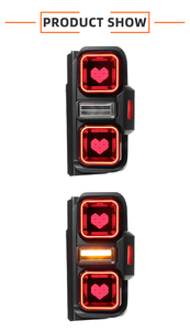 MJ para modelos <span class=keywords><strong>Ford</strong></span> <span class=keywords><strong>Bronco</strong></span> 2020-2025, actualización de lámpara trasera, luz trasera LED duradera, accesorios para coche, luces traseras, lámpara trasera - Product Image 2