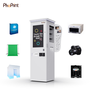 Kiosco Fotomatón Espejo Phoprint con Impresión Digital Instantánea y Pago con Monedas para Uso Comercial - Product Image 3