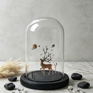 Cúpula de Vidrio de Estilo Moderno a Precio Económico, Cúpula de Vidrio al por Mayor, Cúpula de Vidrio con Logotipo Personalizado y Luz - Product Image 2