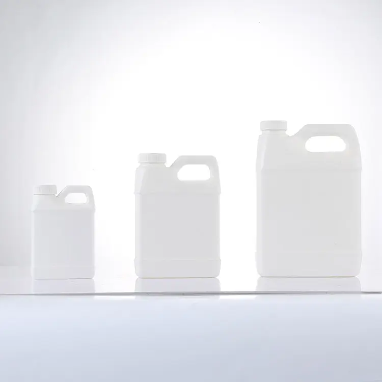 Botol Penyimpanan Bahan Kimia Plastik Kosong HDPE 1 Liter dengan Tutup Sekrup