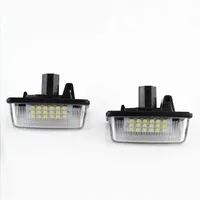 Feux de plaque d'immatriculation à LED CanBus pour Toyota Corolla E11 Crown S180 Starlet EP91 Vios Previa ACR50 GSR50 Lampe de plaque d'immatriculation