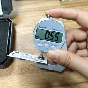 2024 Neuer Mini-<span class=keywords><strong>Digital</strong></span>-Display-Spiegelgauge hochpräziser Dickelaltmeter zum Messen von Papier-Leder-Schwamm-Flachkopf - Product Image 4
