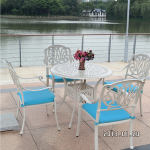 Muebles de exterior modernos fiesta aluminio al aire libre portátil cafetería <span class=keywords><strong>mesas</strong></span> <span class=keywords><strong>y</strong></span> <span class=keywords><strong>sillas</strong></span> - Product Image 2
