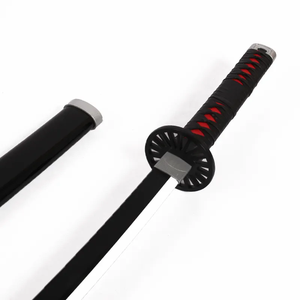 Demon Slayer Kimetsu No YaibaKamado Tanjirou Anime Bambou Jouet Épées pour Cosplay Couteau en Bois Kidults Jeux de Rôle pour Garçons - Product Image 3