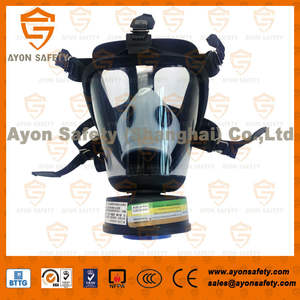 <span class=keywords><strong>Respirator</strong></span> wajah penuh silikon, penutup kepala Gas mencegah keamanan asap asap setengah wajah dapat digunakan kembali jenis kartrid - Product Image 6