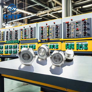 12/16/19 мм светодиодный металлический кнопочный выключатель мини-подсвеченный кольцевой выключатель питания ПК со светодиодной лампой 12 В 24 В мгновенный - Product Image 5