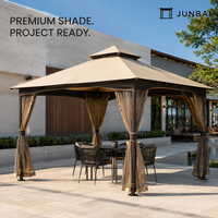 Conçu pour les patios résidentiels et commerciaux, avec un design de toit bioclimatique et des options de finition personnalisées