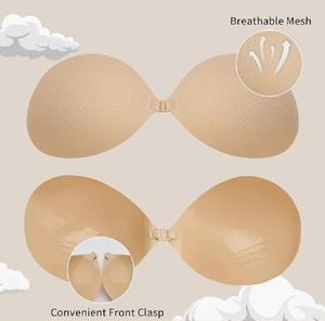 빨 끈이없는 빠른 건조 통기성 브래지어 직물 편안한 등이없는 보이지 않는 건강한 누드 패션 무선 원활한 브래지어 - Product Image 2