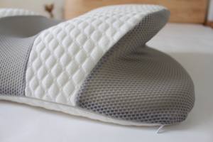 Pijat kontur ergonomis, bentuk kupu-kupu-bantal busa memori perlindungan leher kesehatan tengkuk untuk perawatan Hotel Untuk berkemah - Product Image 5